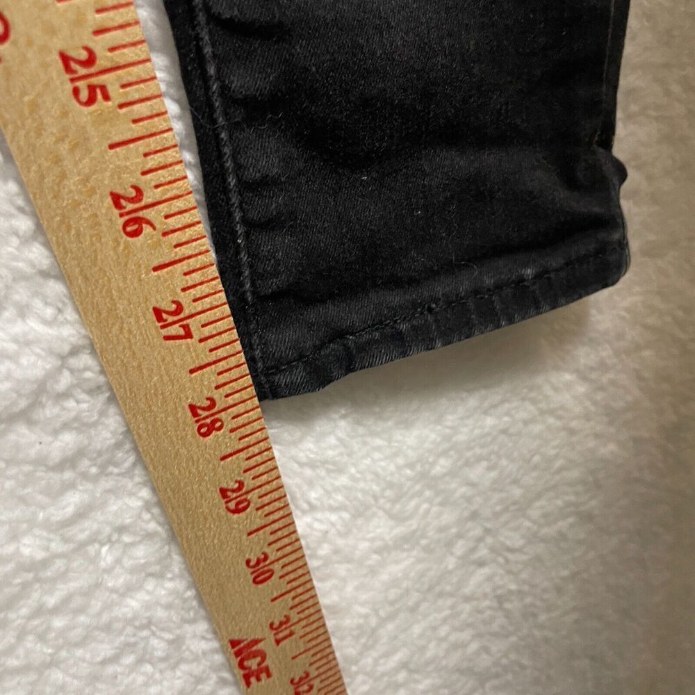 Levi’s Women’s 720 High Rise Super Skinny Jeans 31 Black Stretch Denim Classic - Picture 8 of 12
